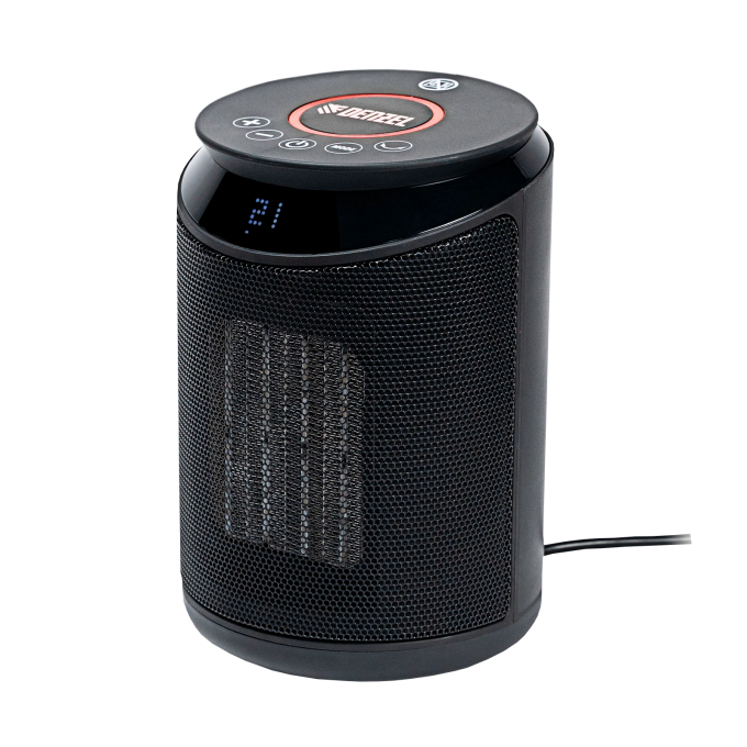 Тепловентилятор керамический электрический DENZEL DTFC-2000, пульт, 3 режима, вентилятор, нагрев 1000/2000 Вт 10538558